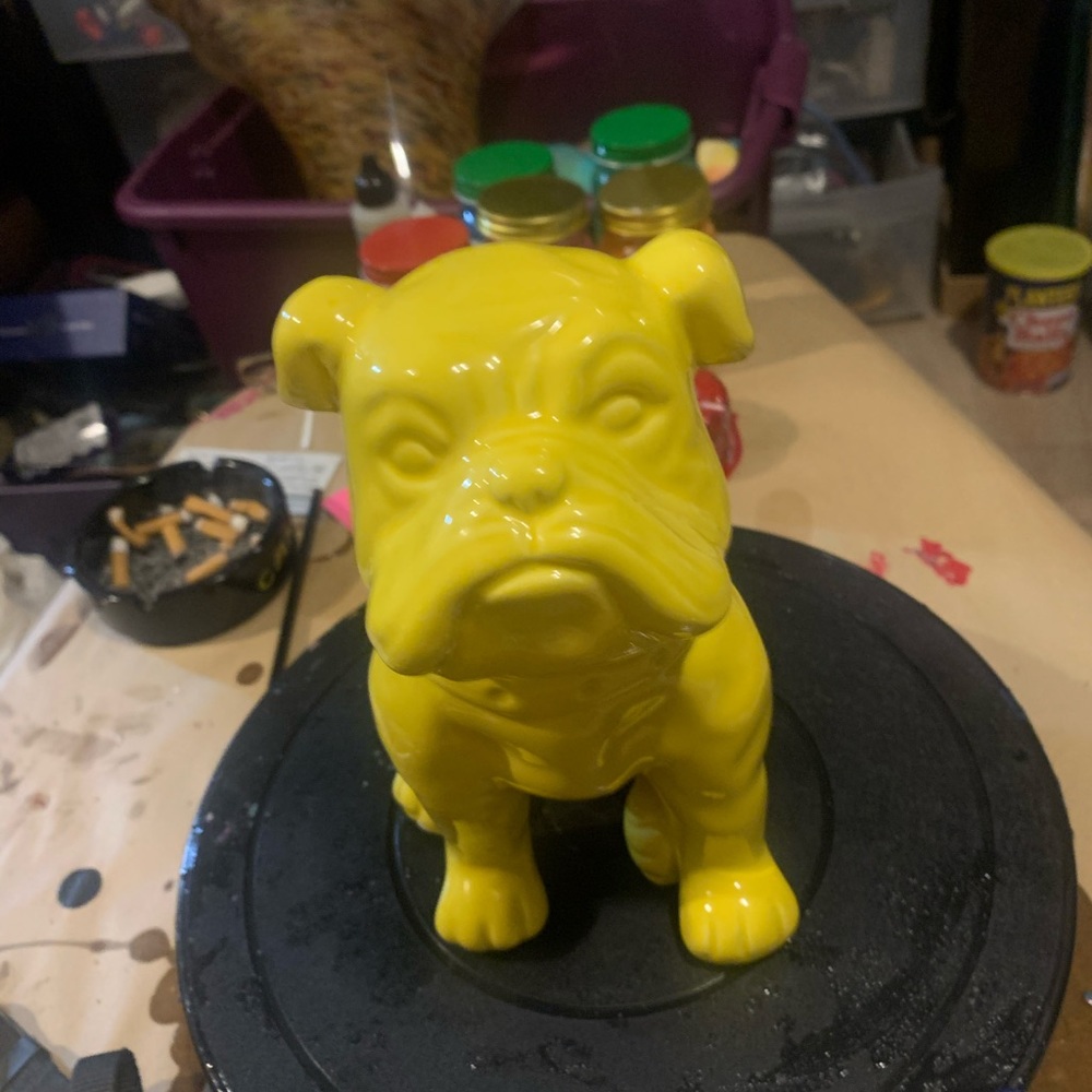 Ceramic bulldog